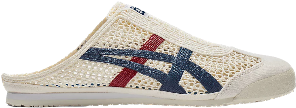 Onitsuka Tiger Mexico 66 Sabot "Cream/Mako Blue"