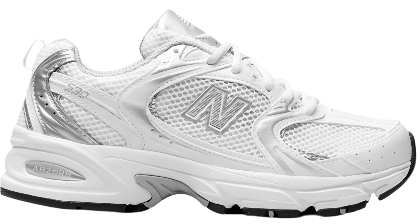 New Balance 530 "White and Silver"