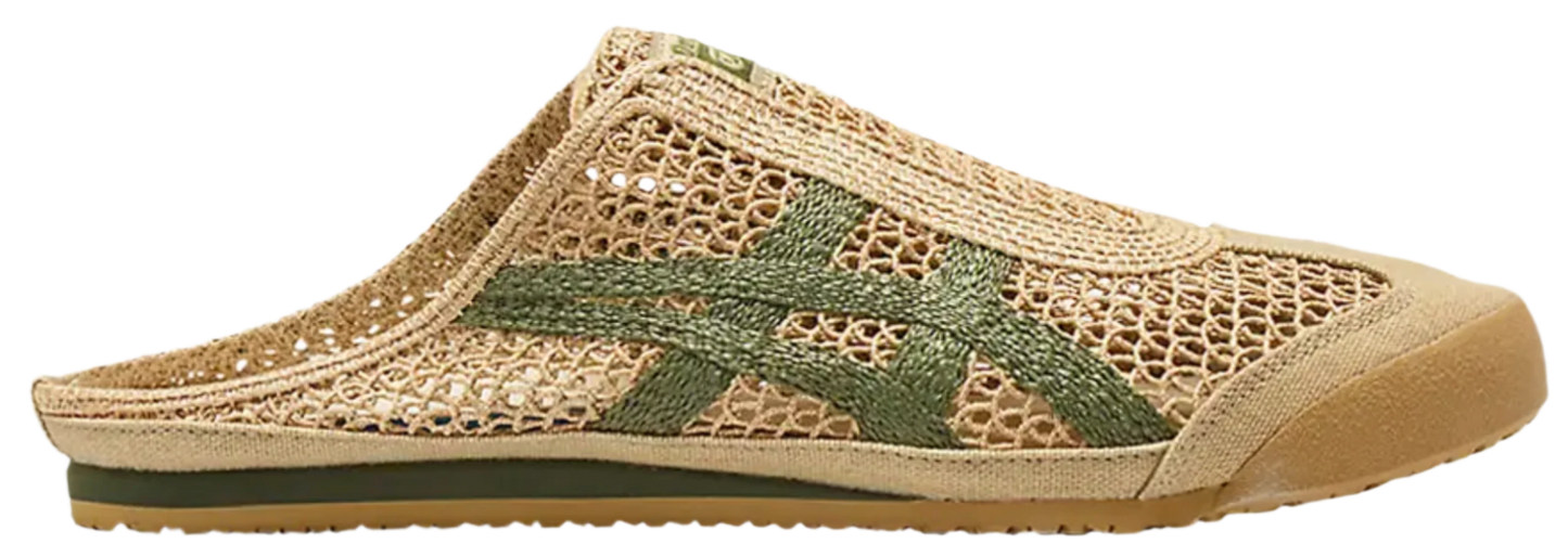 Onitsuka Tiger Mexico 66 Sabot "Beige/Green"