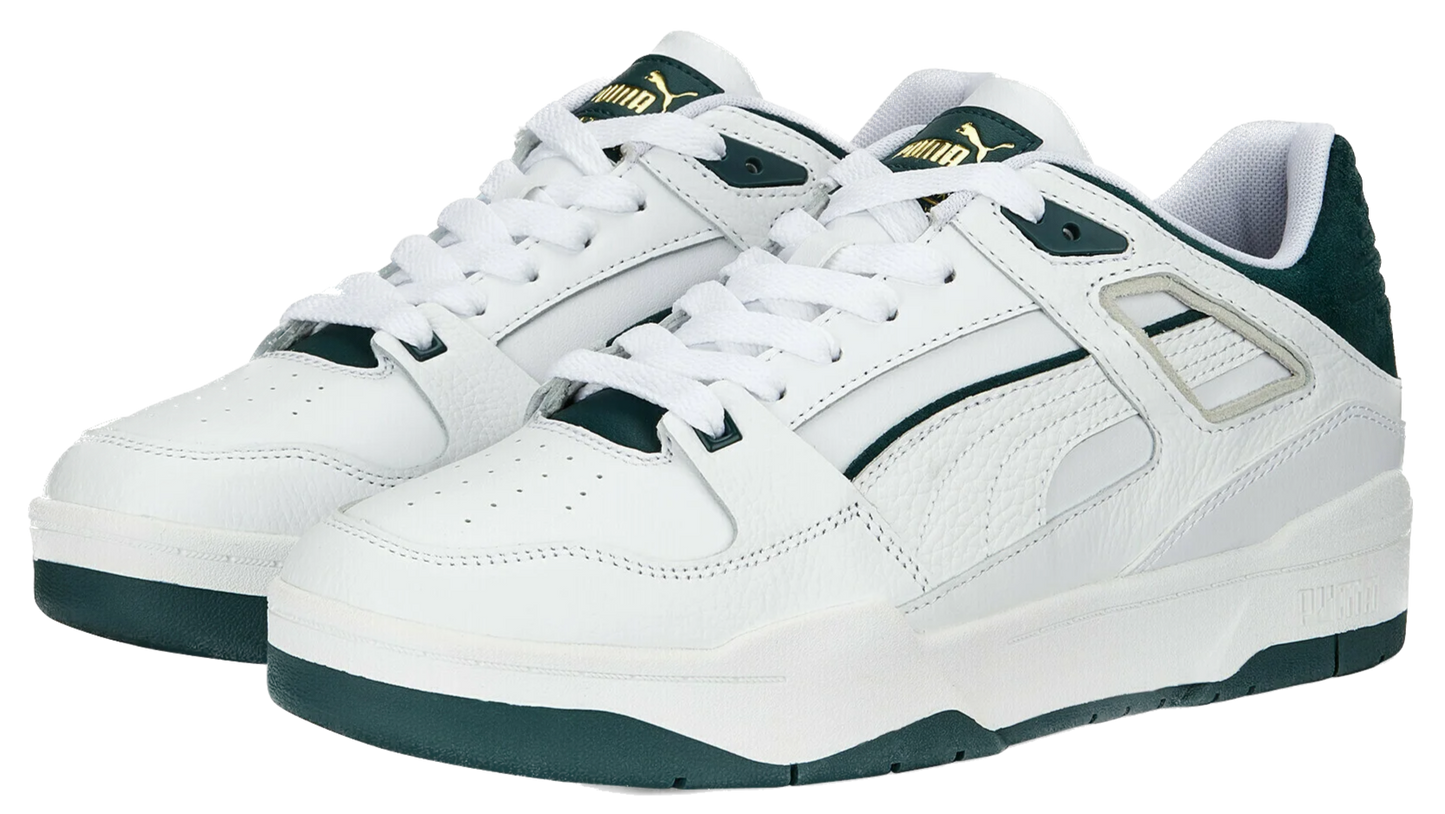 Puma Slipstream White Varsity Green