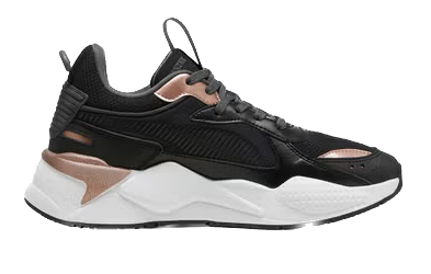 Puma RS-X Glam Wns Black White Bronze Women