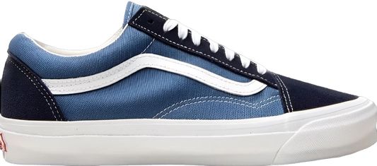 Vans Vault OG Old Skool LX Canvas Navy Blue White