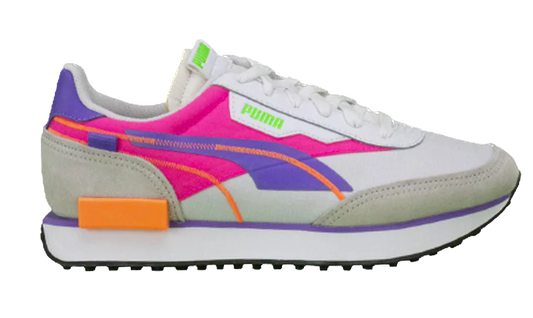 Puma Future Rider Twofold SD White Purple Pink Green Women