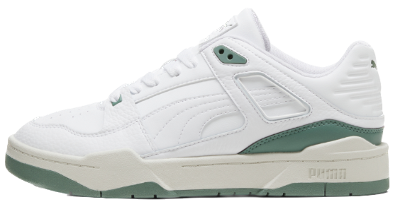 Puma Slipstream Lth White Green