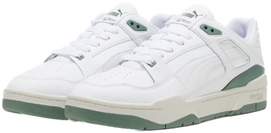 Puma Slipstream Lth White Green