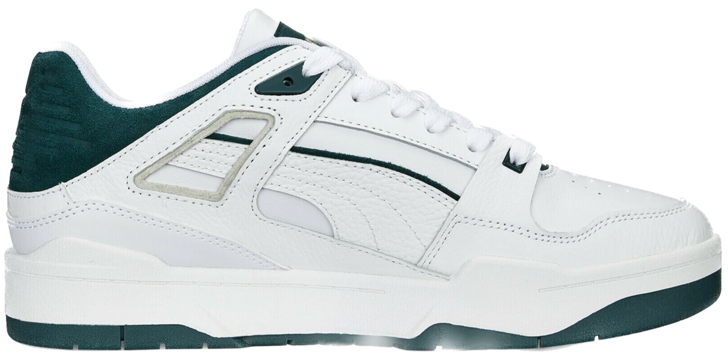 Puma Slipstream White Varsity Green