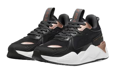 Puma RS-X Glam Wns Black White Bronze Women