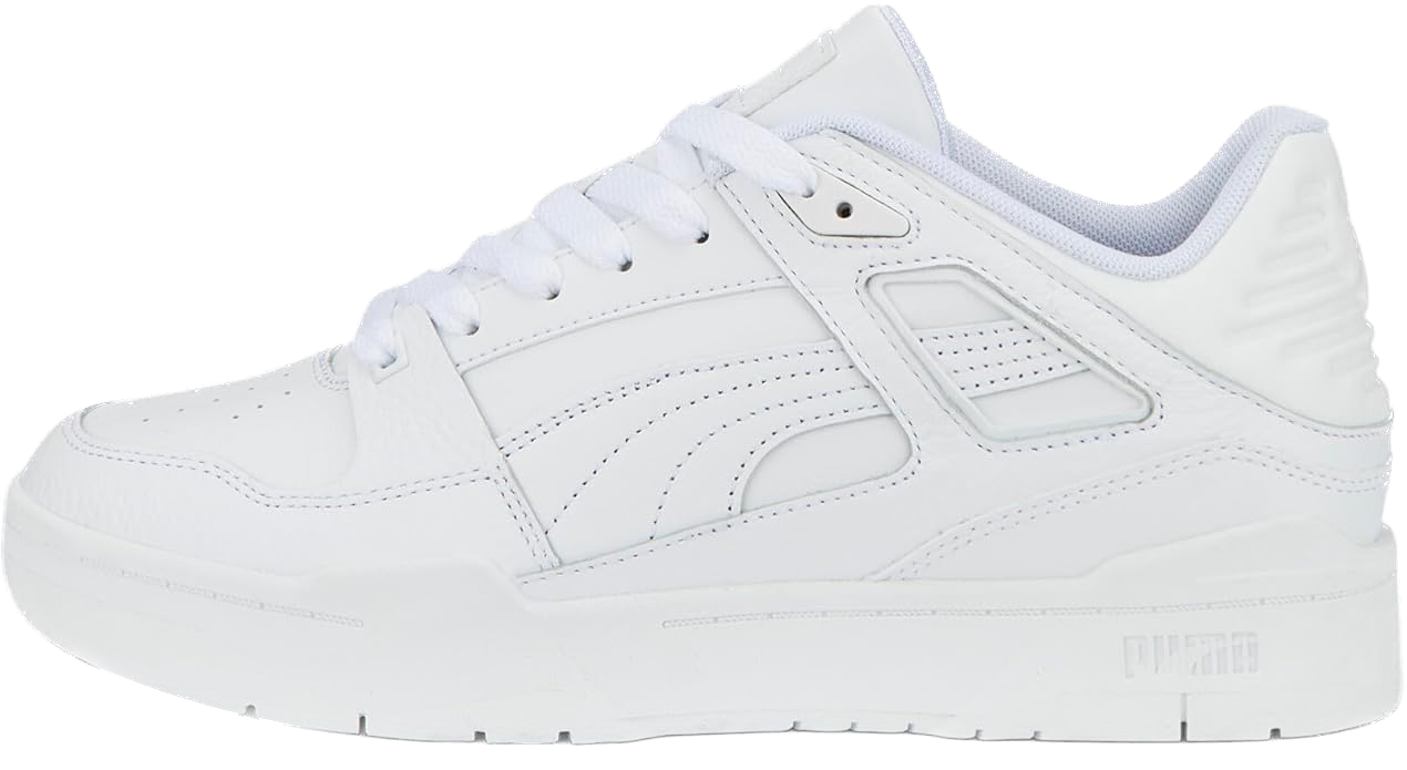 Puma Slipstream Lo Lth Triple White