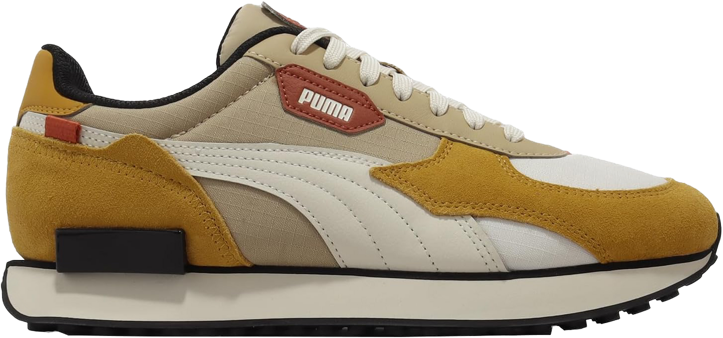 Puma Future Rider Override Alpine Snow Gold Yellow