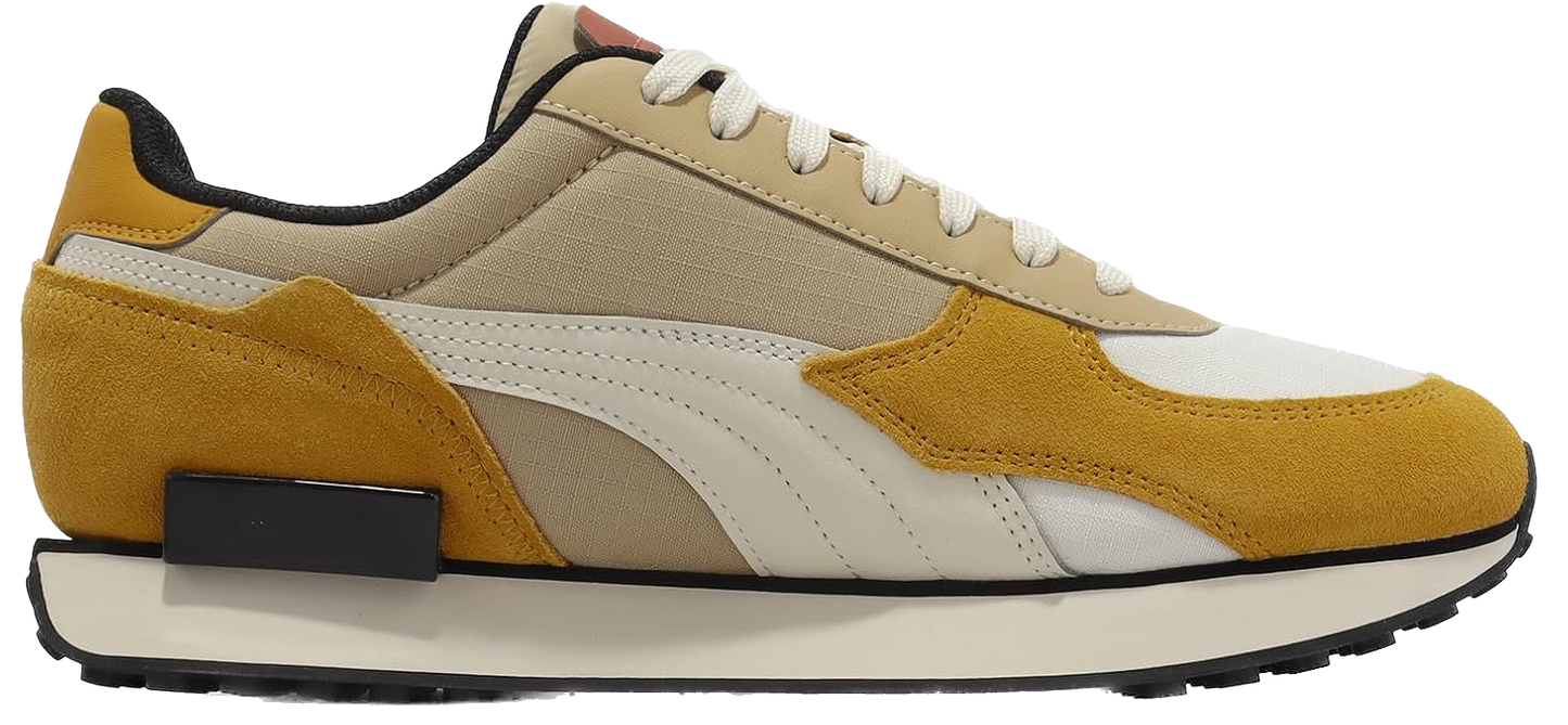 Puma Future Rider Override Alpine Snow Gold Yellow