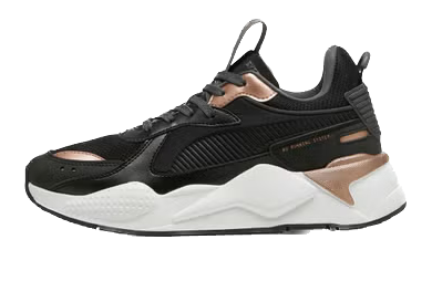 Puma RS-X Glam Wns Black White Bronze Women