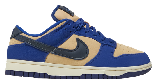 Nike Wmns Dunk Low LX Blue Suede Beige