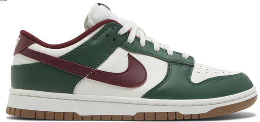 Nike Dunk Low Gorge Green Team Red Christmas