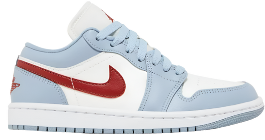 Nike Wmns Air Jordan 1 Low AJ1 Blue Whisper Dune Red