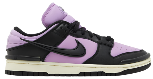 Nike Wmns Dunk Low Twist Black Rush Fuchsia