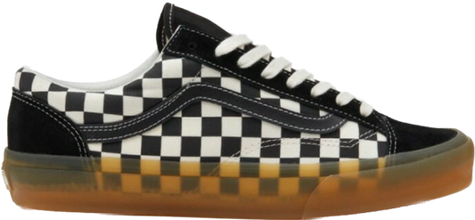 Vans Style 36 Checkerboard Black Marshmallow Gum