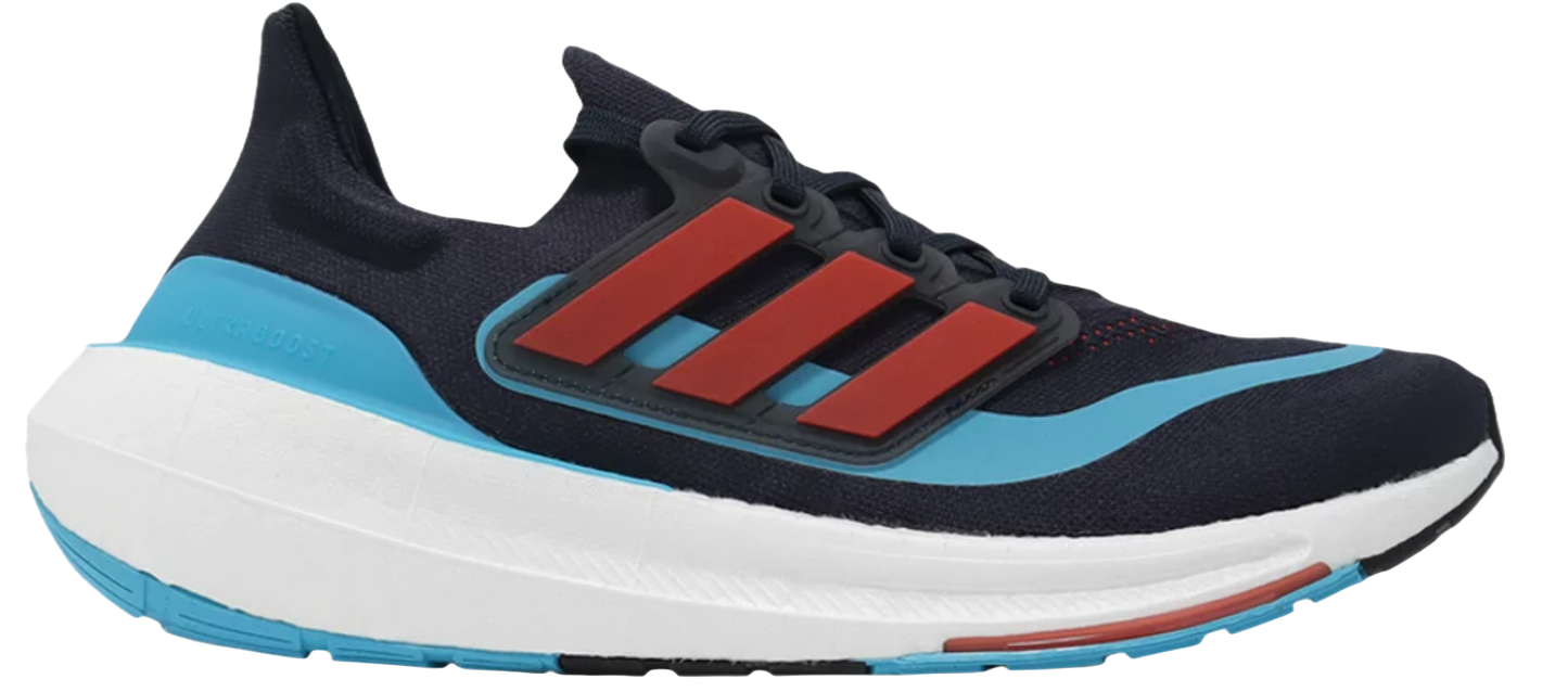 Adidas Ultraboost Light Legend Ink Bright Red Lucid Cyan