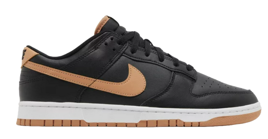 Nike Dunk Low Retro Black Amber Brown