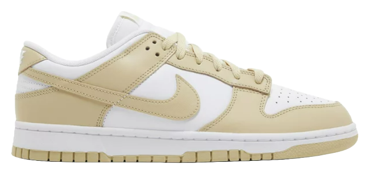 Nike Dunk Low Retro BTTYS Team Gold and White