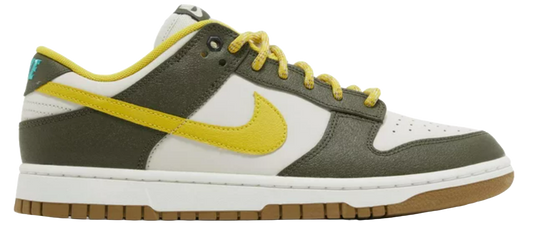 Nike Dunk Low Retro PRM Cargo Khaki Vivid Sulfur