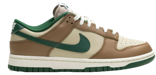 Nike Dunk Low Retro Tan Green Khaki Leaf