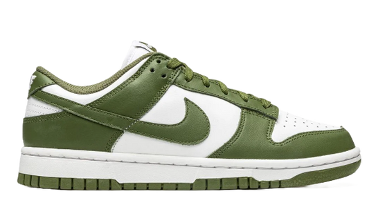 Nike Wmns Dunk Low Medium Olive Green White