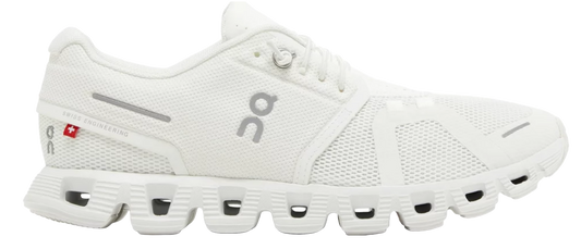 ON Cloud 5 trainers in natural white