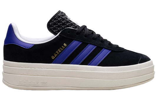 Adidas Originals Gazelle Bold W Suede Black Blue Women