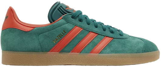 Adidas Originals Gazelle Indoor Collegiate Green Preloved Red