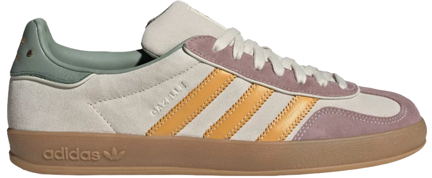 Adidas Originals Gazelle Off White Preloved Yellow Gum