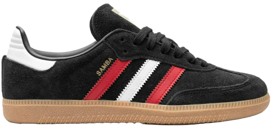 Adidas Originals Samba OG Core Black Better Scarlet Gum