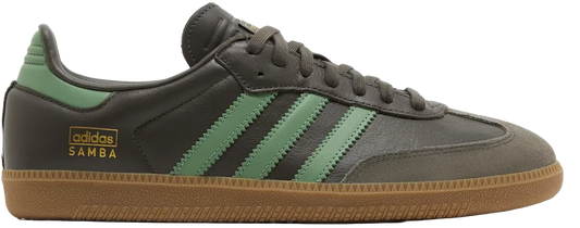 Adidas Originals Samba OG Shadow Olive Green Gum