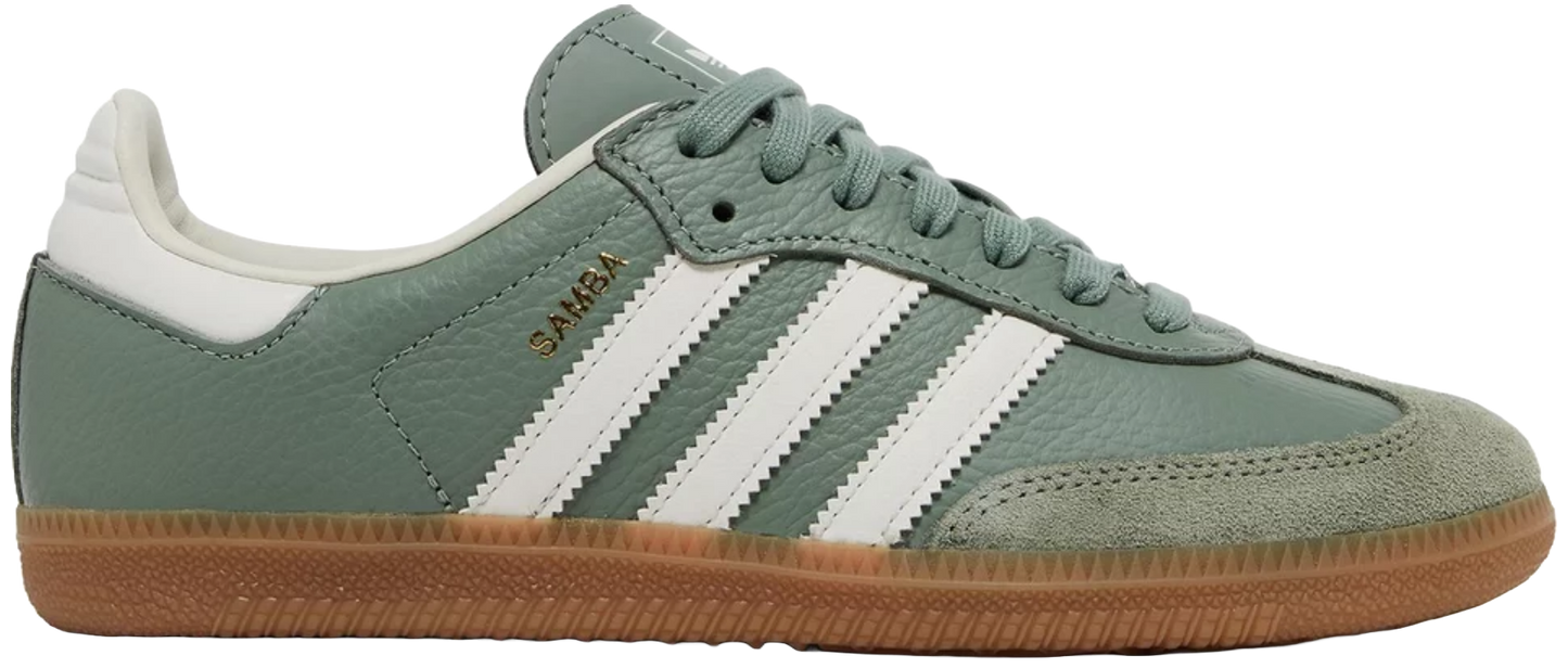 Adidas Originasl Samba OG W Silver Green White Gum