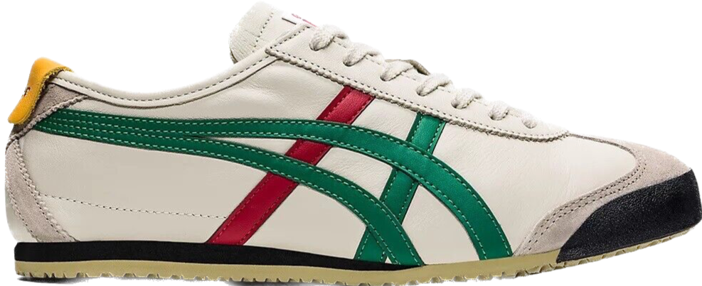 ONITSUKA TIGER MEXICO 66 LEATHER BIRCH GREEN